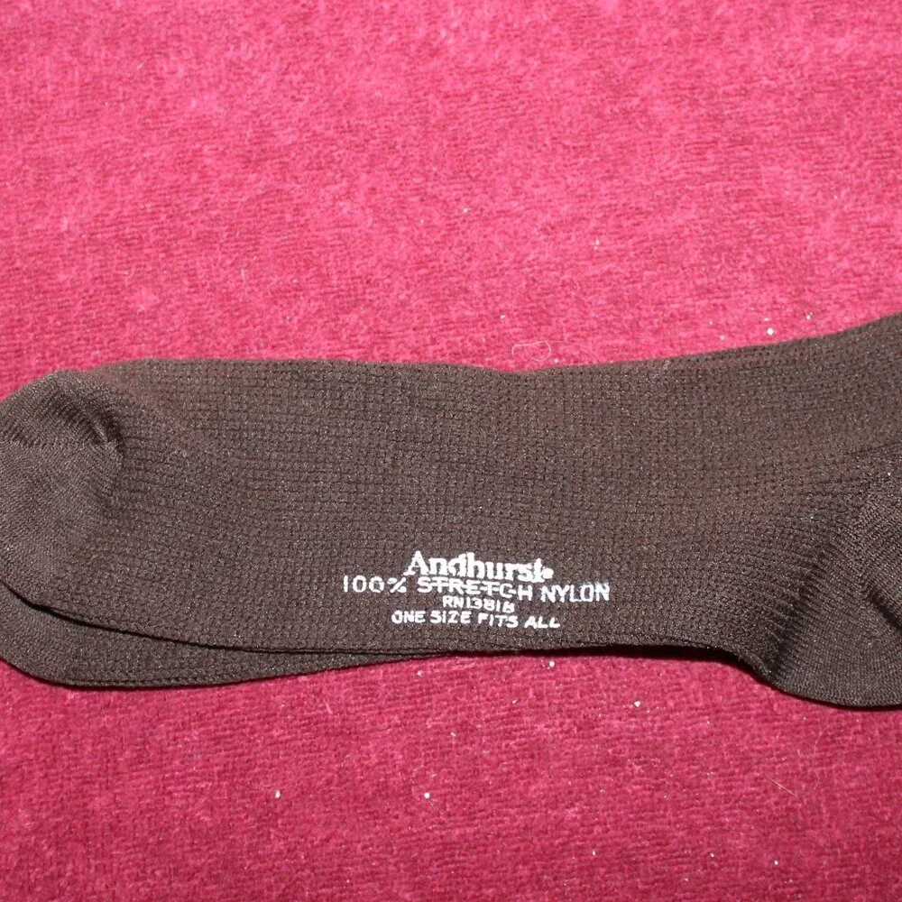 Men's Andhurst Dress Socks - 100% Stretch Nylon
